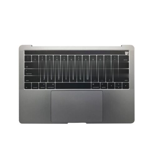 Topcase cu tastatura si touchpad pentru  pentru Macbook Pro 13″  gri