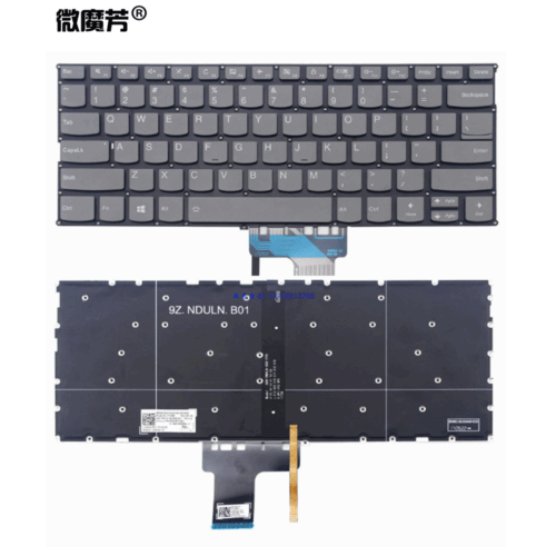 Tastatura YOGA 720S-13IKB uk gri varianta iluminata