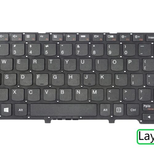 Tastatura compatibila Lenovo IdeaPad 110S-11IBR, neagra, layout US