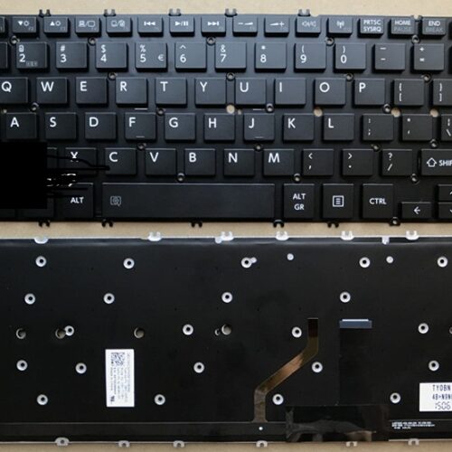 Tastatura neagra UK iluminata Toshiba KiraBook 13-AT01S
