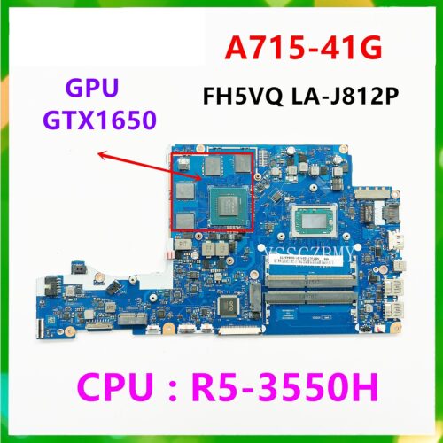 Placa de baza noua pentru  Acer A715-41G cod NB.Q8Q11.001 Procesor R5-3550H Cip grafic N18PG-62-A1 cu 4GB memorie