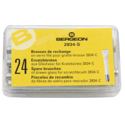 Rezerva creion  fibra optica Bergeon 2834-S , produs profesional pentru ceasornicarie – set 24 bucati