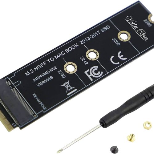 Adapter SSD pentru MacBook Air Pro Retina Mid 2013-2017,NVME/AHCI  modele A1465 A1466 A1398 A1502