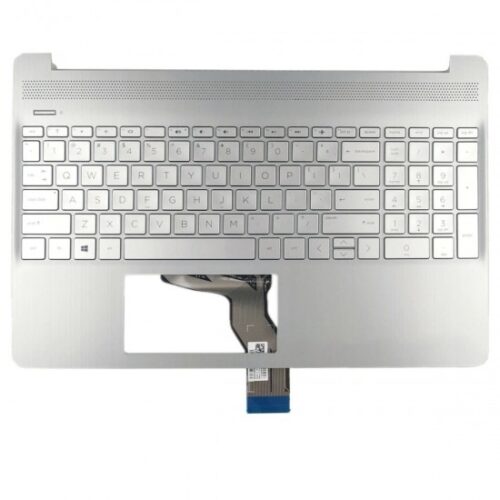 Topcase si tastatura pentru  HP15-DY 15-EF 15-DW 15S-EQ   silver backlight M17185-001
