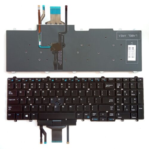 Tastatura US pentru Dell Latitude E5550 E5580 E5590 E5591 P48F P60F